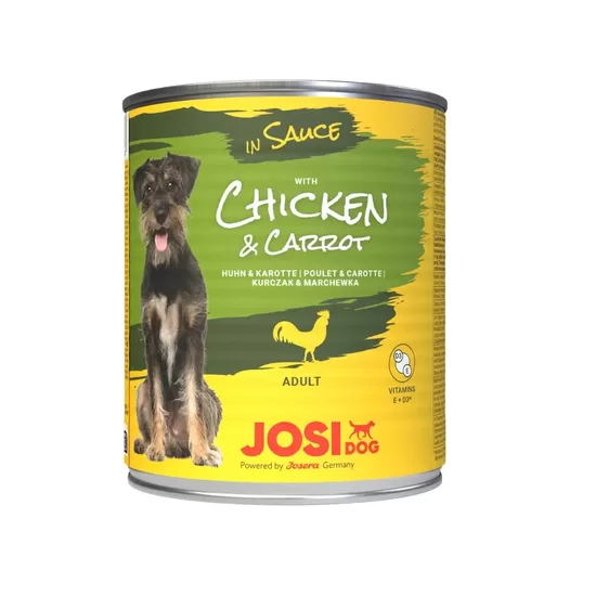 JOSERA JosiDog with Chicken&Carrot in Sauce 830 g