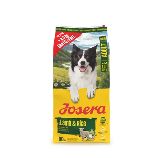 Josera SP для собак A/S Adult with Lamb&Rice 12.5 кг 