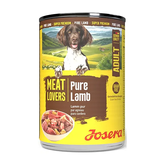 Konservi JOSERA suņiem Meat Lovers Adult Pure Lamb 400 g