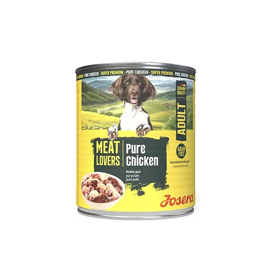 Konservi JOSERA suņiem Meat Lovers Adult Pure Chicken 800 g