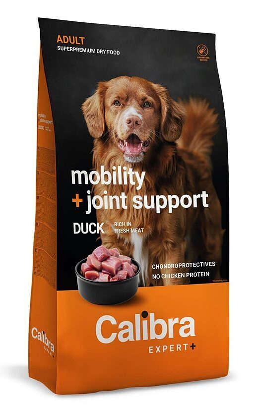 Calibra Dog EXPERT+ Pieaugušajiem Mobilitāte & Locītavu atbalsts