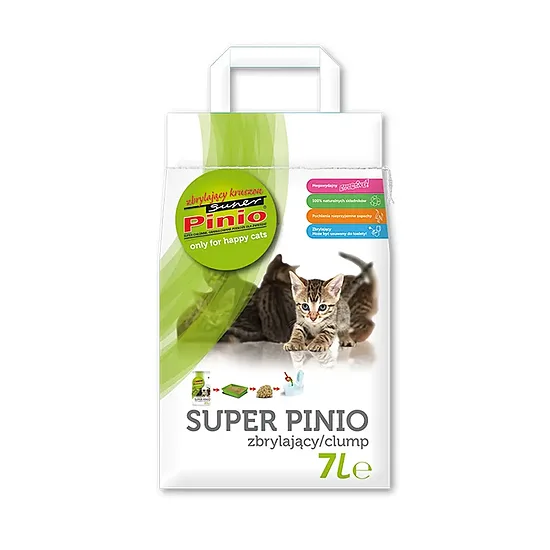 Древесный гранулированный наполнитель для животных Certech Super Pinio Kruzson, 7 л