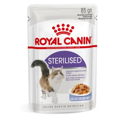 Королевский Canin стерилизовался в желе