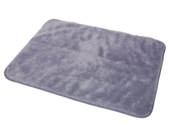 NOBBY Guļvieta-paklājs ”Tallo” 100 x 75 x 3 cm, pelēks