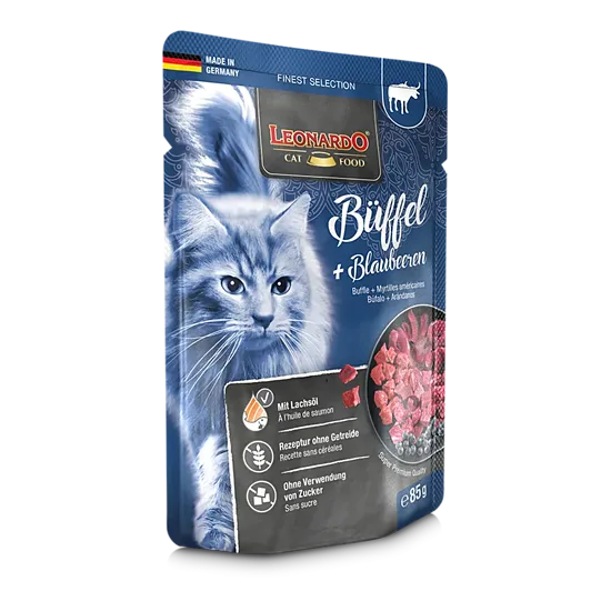 Leonardo Water buffalo & Blueberries 85 gr