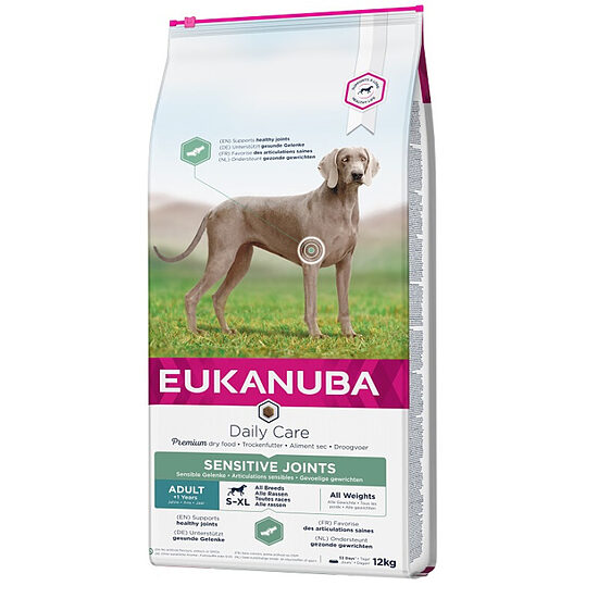 Сухой корм для собак — Eukanuba Adult All Sensitive Joints, 12 кг