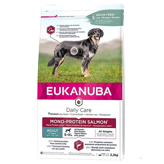 Сухой корм для собак — Eukanuba Mono-protein Lachs, 2,3 кг   Код товара: 109177 