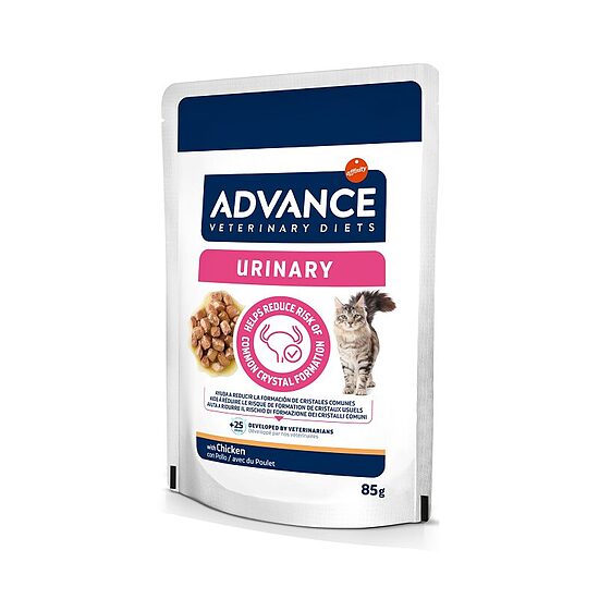 ADVANCE VETERINARY DIETS CAT URINARY 85G - КОНСЕРВЫ ДЛЯ КОШЕК ДЛЯ ЗДОРОВЬЯ МОЧЕВЫВОДЯЩИХ ПУТЕЙ