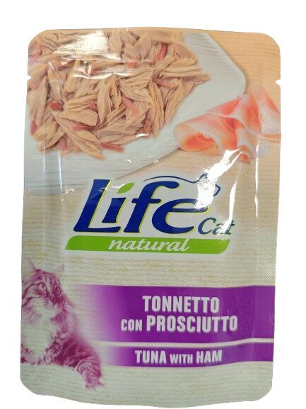Life Cat Тунец и ветчина