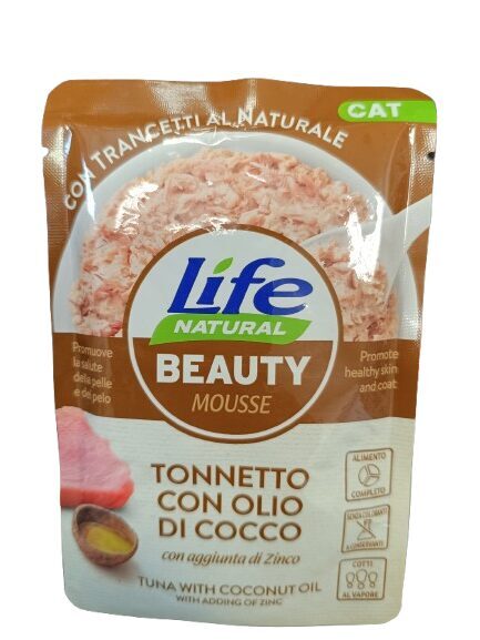 Life Cat BEAUTY Тунец и кокосовое масло