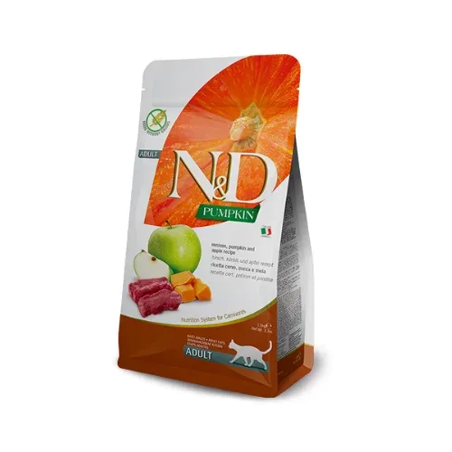 N&D CAT PUMPKIN VENISON APPLE 1.5kg
