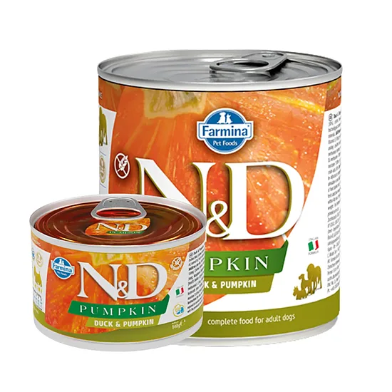N&D DOG PUMPKIN DUCK ADULT 140G | 285G 
