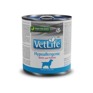 VET LIFE DOG HYPOALLERGENIC DUCK & POTATO 300G