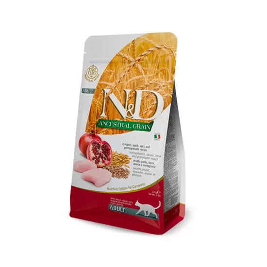 N&D CAT ANCESTRAL GRAIN CHICKEN POMEGRANATE 5KG