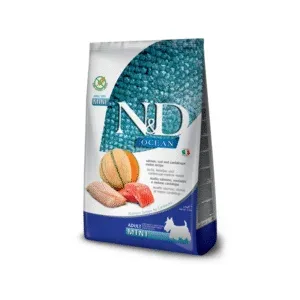 N&D DOG OCEAN SALMON CODFISH MELON MINI 7kg