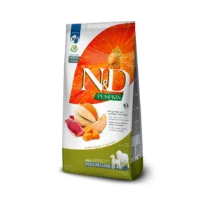 N&D DOG PUMPKIN DUCK MELON MEDIUM MAXI 12 kg
