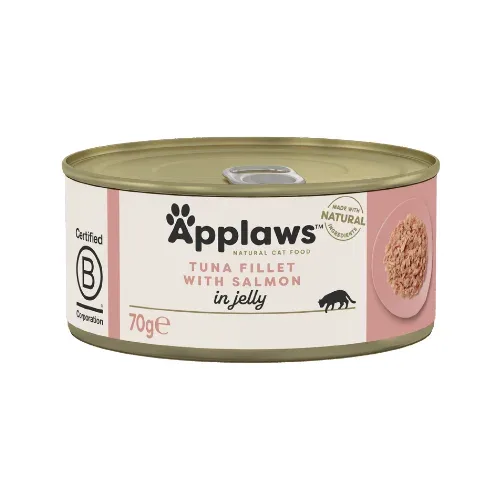 APPLAWS CAT TUNA WITH SALMON JELLY 70G 
