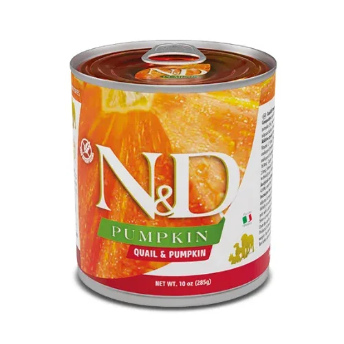 N&D DOG PUMPKIN QUAIL 285G 