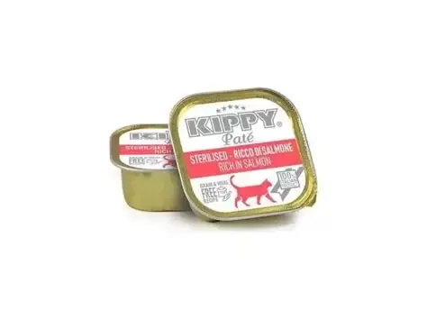  KIPPY Cat Pate Sterilised паштет с лососью 90гр