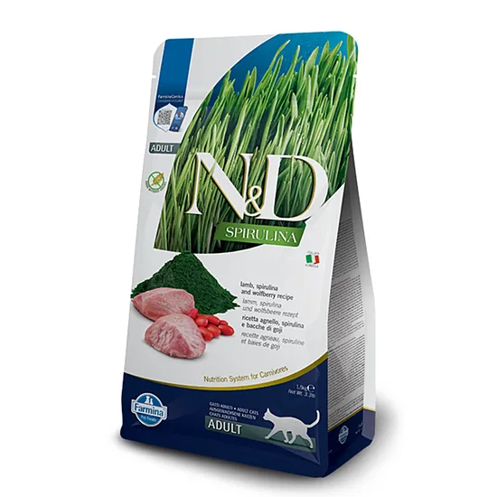 N&D CAT SPIRULINA LAMB WOLFBERRY 
