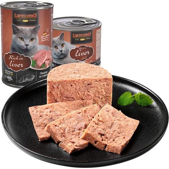 LEONARDO ADULT CAT LIVER - MITRA BARĪBA KAĶIEM AR AKNĀM