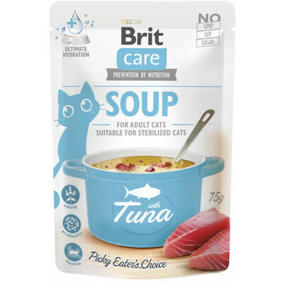 Brit Care Cat Soup Tuna 75 g