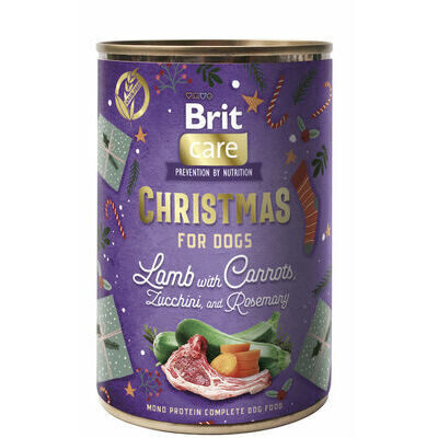 Brit Care Dog Monoprotein Christmas баранина с морковью 400 г
