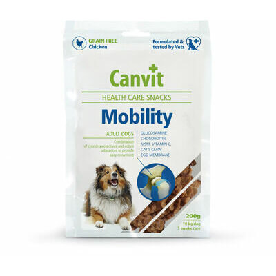 Canvit Health Care Snack Mobility 200 g - kārums suņiem
