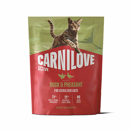 Carnilove Cat Active Sterilised Duck & Pheasant 2 kg