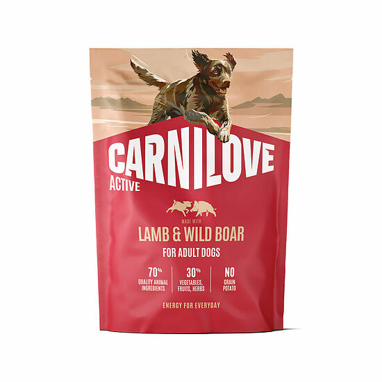 Carnilove Dog Active Adult Lamb & Wild Boar 12 kg
