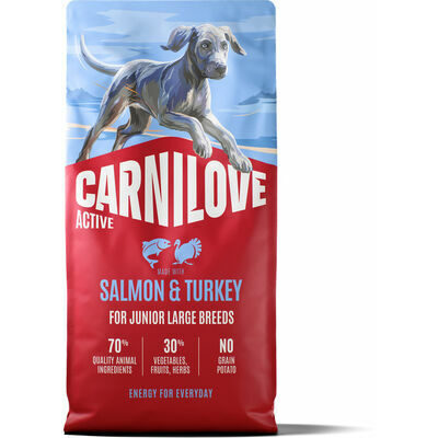 Carnilove Dog Active Large Breeds Junior Salmon & Turkey 12 кг