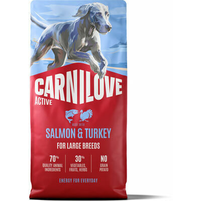 Carnilove Dog Active Large Breeds Salmon & Turkey 12 kg