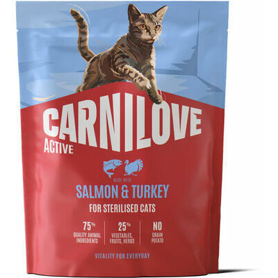 Carnilove Cat Active Sterilised Salmon & Turkey 6 kg