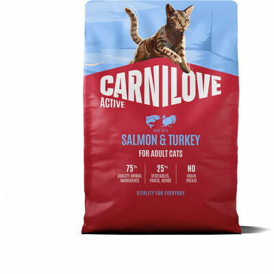  Carnilove Cat Active Adult Salmon & Turkey 2 kg