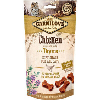 Carnilove Cat Chicken enriched with Thyme 50 g - kārums kaķiem