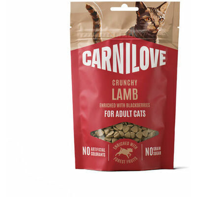 Carnilove Cat Crunchy Adult Lamb Enriched with Blackberries 50 g