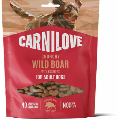  Carnilove Dog Crunchy Adult Wild Boar with Rosehips 200 g