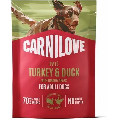 Carnilove Dog Adult Pate Turkey & Duck with Timothy Grass 300 g