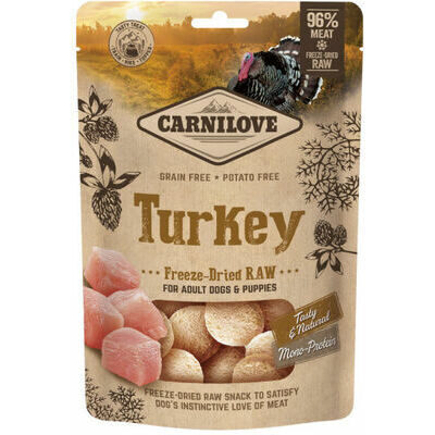 Carnilove Dog Freeze-Dried Raw Turkey 60g