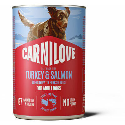 Carnilove Dog Adult Pate Turkey & Salmon 400 г