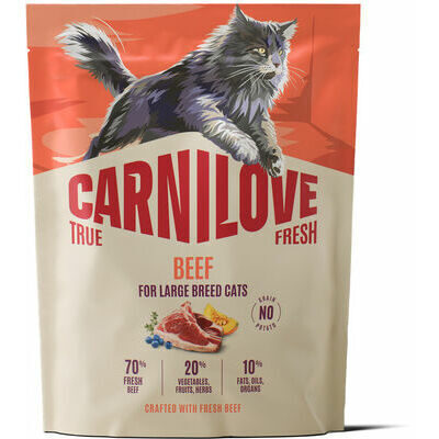 Carnilove Cat True Fresh Large Breeds Beef 0,4 kg