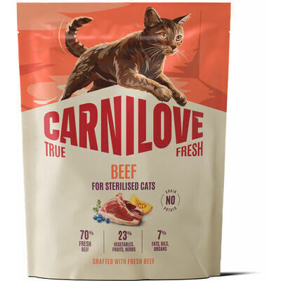 Carnilove Cat True Fresh Sterilised Beef 2 kg