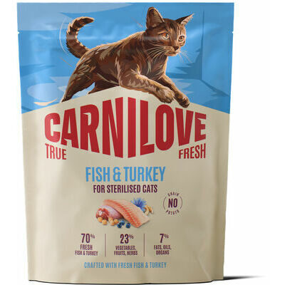 Carnilove Cat True Fresh Sterilised Fish & Turkey 0,4 kg
