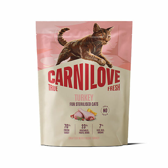 Carnilove Cat True Fresh Sterilised Turkey 0,4 kg