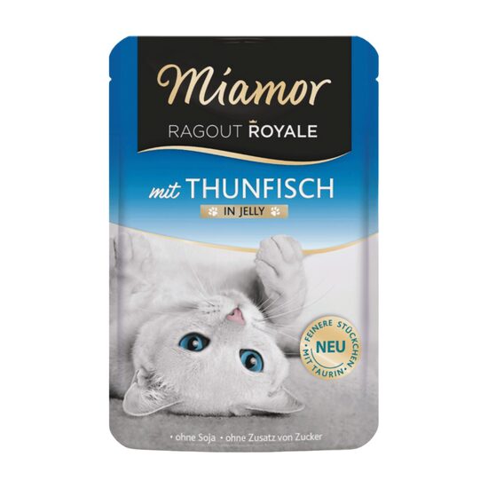 Miamor Ragout Royale Tuna, 100g (tuncis) - konservi želējā ar tunci