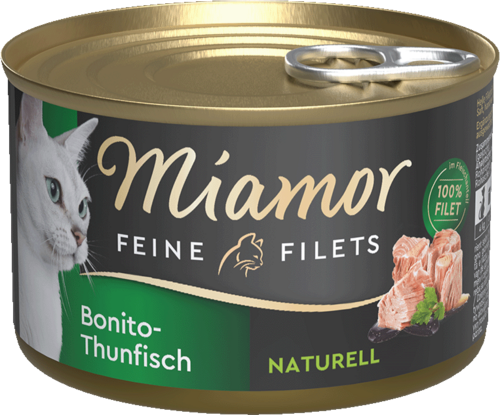 Miamor Feine Filets Naturelle Bonito-Thunfisch 156 g