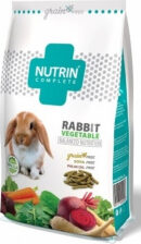 NUTRIN Complete - GF - Rabbit Vegetable 400gr - PILNVĒRTĪGA EKSTRUDĒTĀ AUGU BARĪBA TRUŠIEM