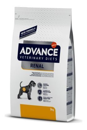 ADVANCE VET DOG RENAL 3KG  для поддержки функции почек в случаях хронического заболевания почек
