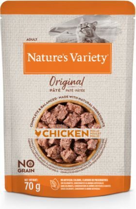 Nature's Variety Cat Original Chicken 70g - Konservi ar vistu pieaugušiem kaķiem