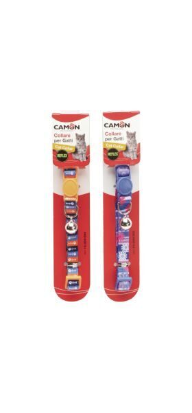 CAMON kaklasiksna ar zvaniņu kaķiem,  10 mm